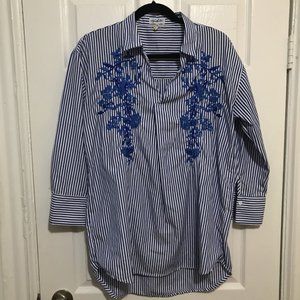 Embroidered Tunic Shirt
